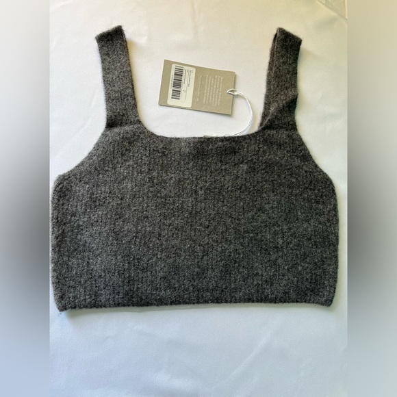 Ever Lane Women’ s Cozy Stretch Tank In charcoal black Size S - Picture 3 of 7